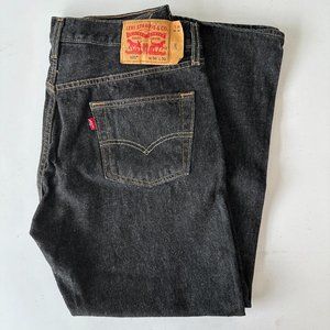 Levi's 501 Men's Black Jeans 36x30